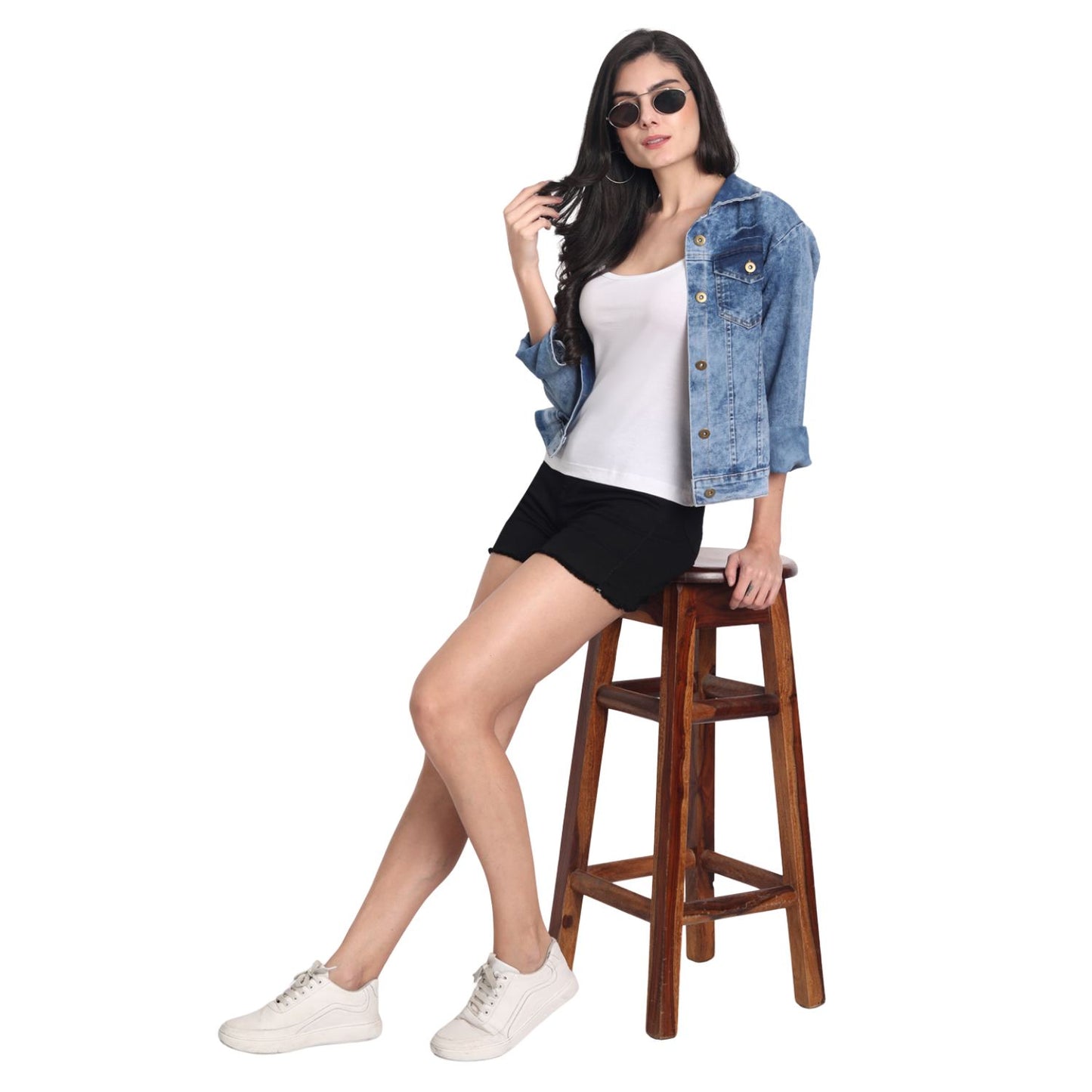 Women's Regular Fit Thin Strap Sleeveless Cotton Camisole Slip Spaghetti 3White Combo pack of 3