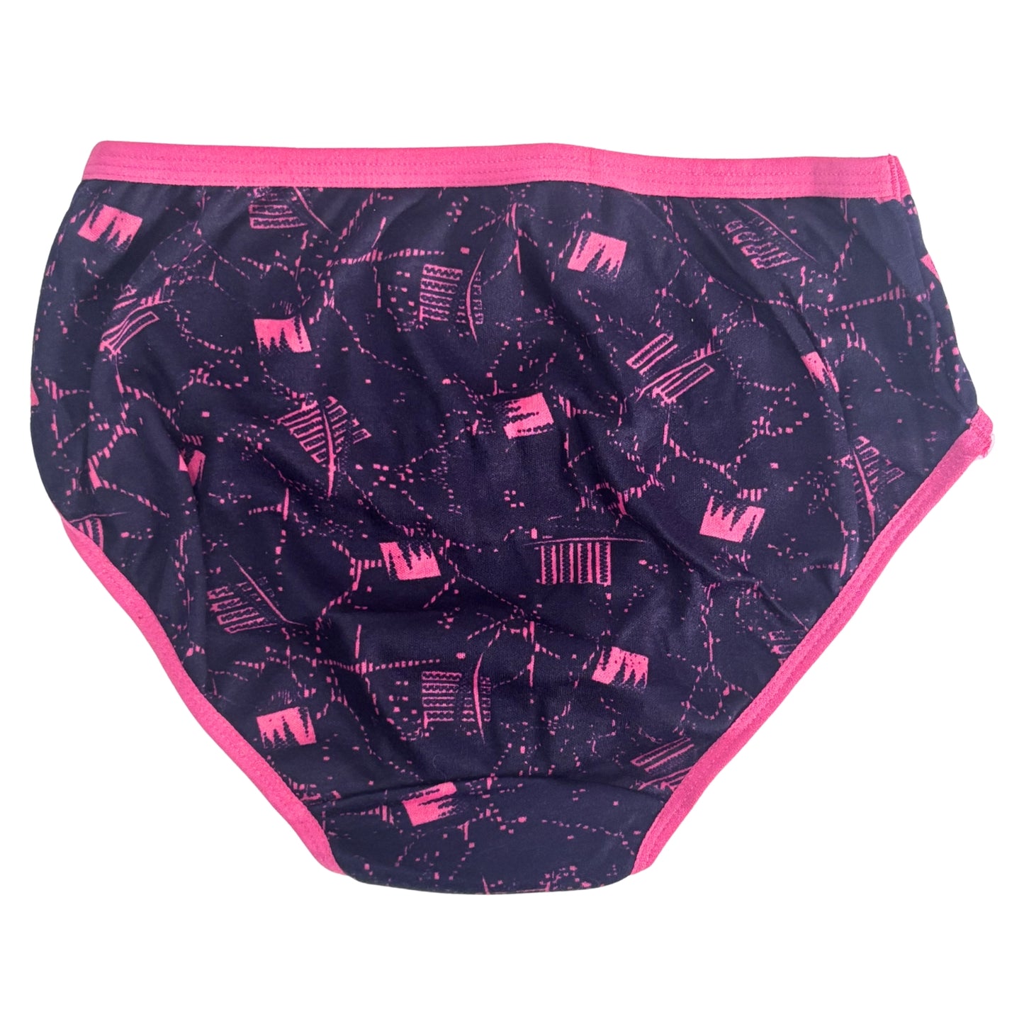 Women's Cotton Sinker Mid Rise Regular Wear Abstract Print Hipster Panties Combo Pack of 3