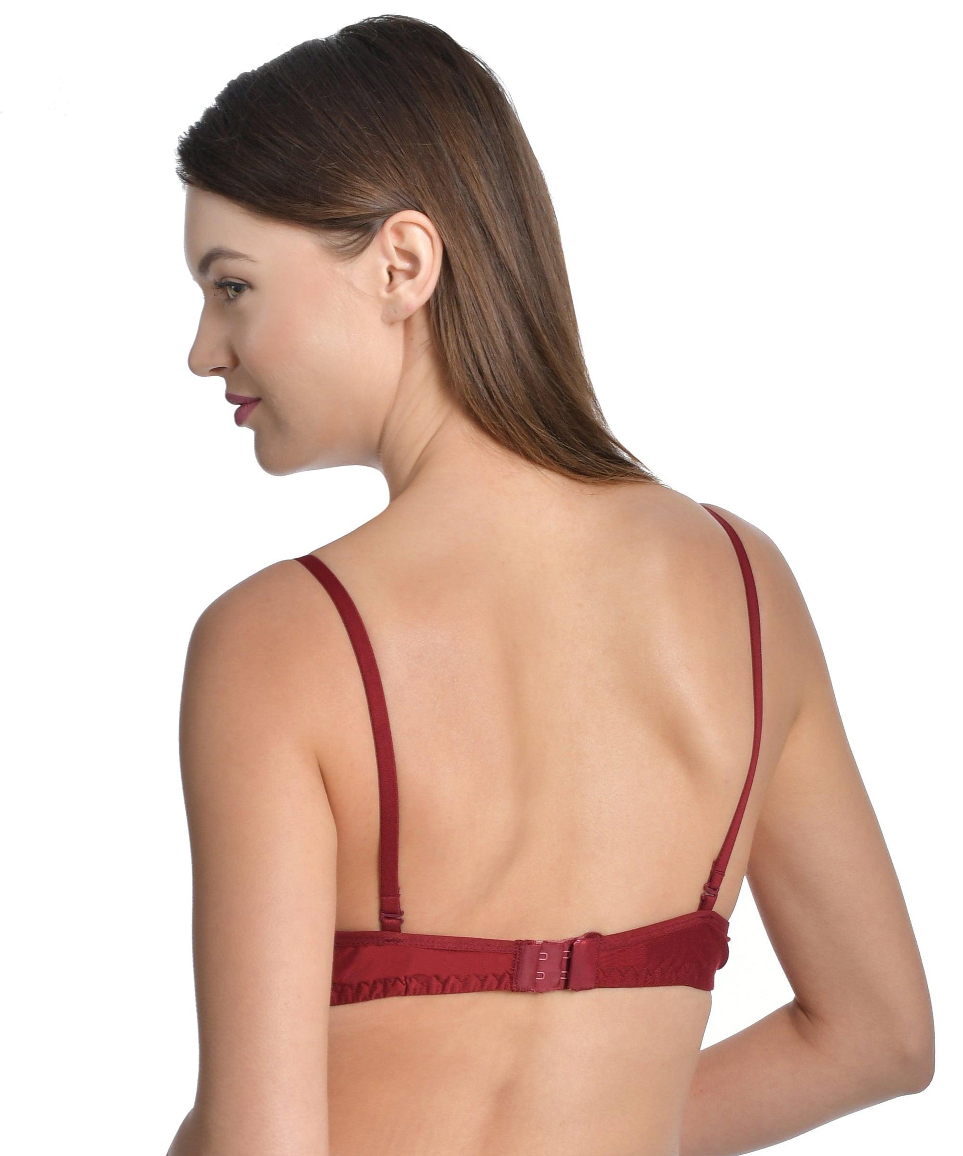 Women's Cotton Padded Seamless Non-Wired Moderate Coverage Regular Bra - Aimly.in