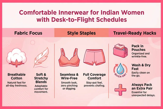 comfortable-innerwear-indian-women-travel-schedule