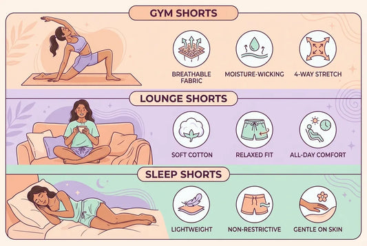 gym-lounge-sleep-shorts-guide-indian-women