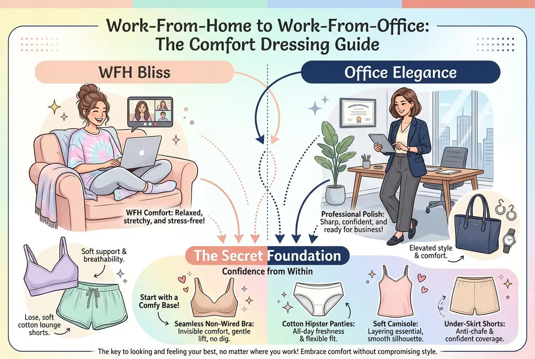 Work Basic Dressing Work-From-Home to Work-From-Office: Comfort Dressing Ideas Using ...