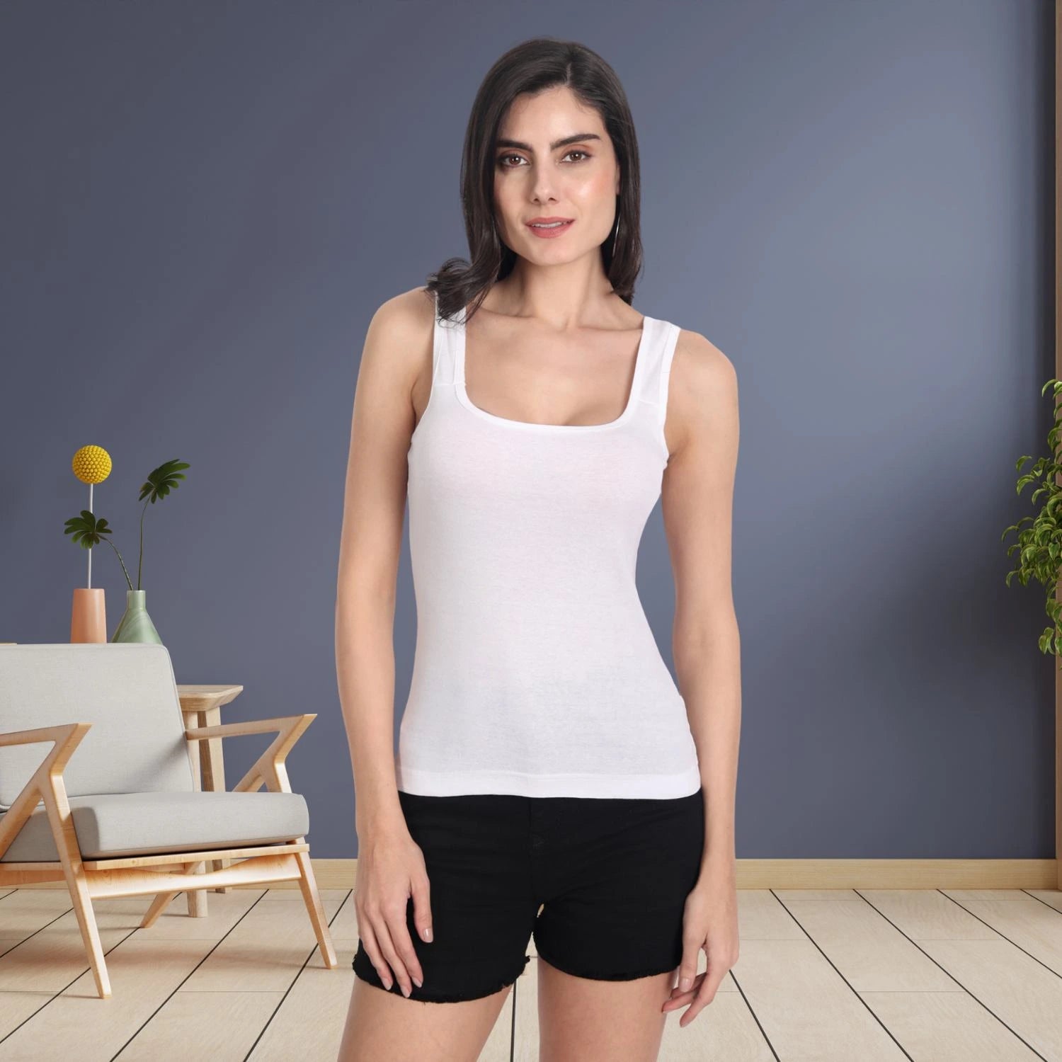 Sleeveless slip discount