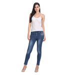 Women's Regular Fit Adjustable Strap Cotton Bra Cum Camisole Slip Spaghetti Combo pack of 2 ( 2 WHT )