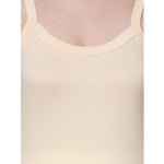 Women's Cotton Sleeveless U Neck Long Spaghetti Slips Regular Use Camisoles Multicolor pack of 2