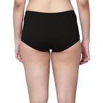 Women's Cotton Boy Short Panties Combo of 3 Maroon_Rani_Wine