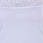 Women's Cotton Adjustable Strap Lace Spaghetti Slip Camisole Pack of 2