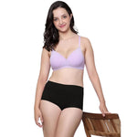 Women's Cotton Boy Short Panties Combo of 3 Maroon_Rani_Wine