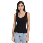 Women’s Cotton Camisole Tank Tops with Wide Shoulder Straps, Sleeveless Stretchable Innerwear for Layering & Daily Wear (Multicolor Combo Pack of 2)