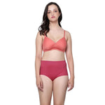 Women's Cotton Boy Short Panties Combo of 3 Gajri_Pink_T_Blue
