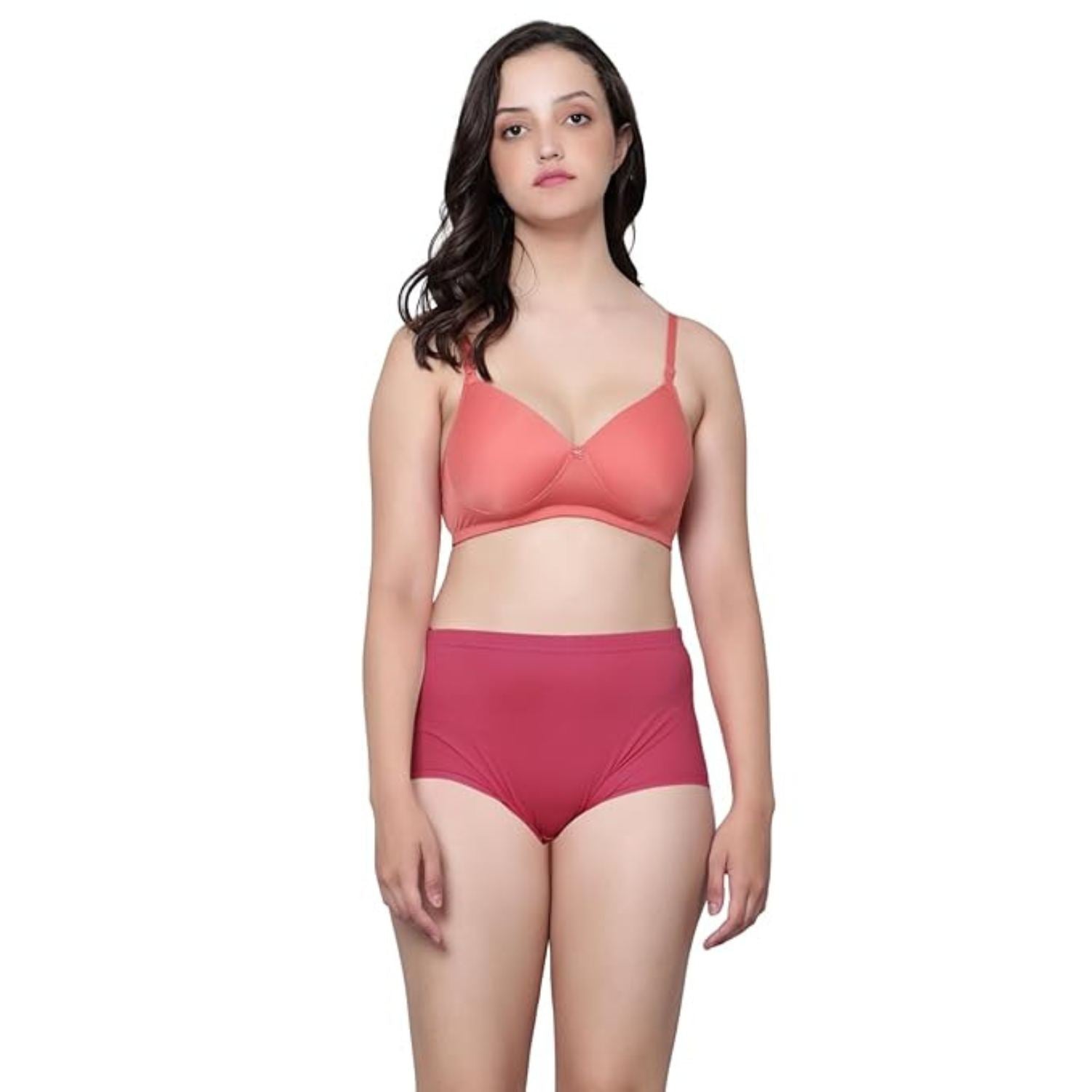 Women's Cotton Boy Short Panties Combo of 3 Gajri_Pink_T_Blue