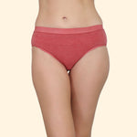 Women's Mid Waist Regular Hipster Panties Pack of 3