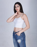 Aimly Women’s Cotton Adjustable Strap Non Padded Cami Bra | Soft Breathable Comfort Moisture Wicking Wire free Crop Top Innerwear for Casual Outfits, Office, College, Travel & Everyday Comfort | Seamless Daily Wear Supportive Bra for Girls & Women