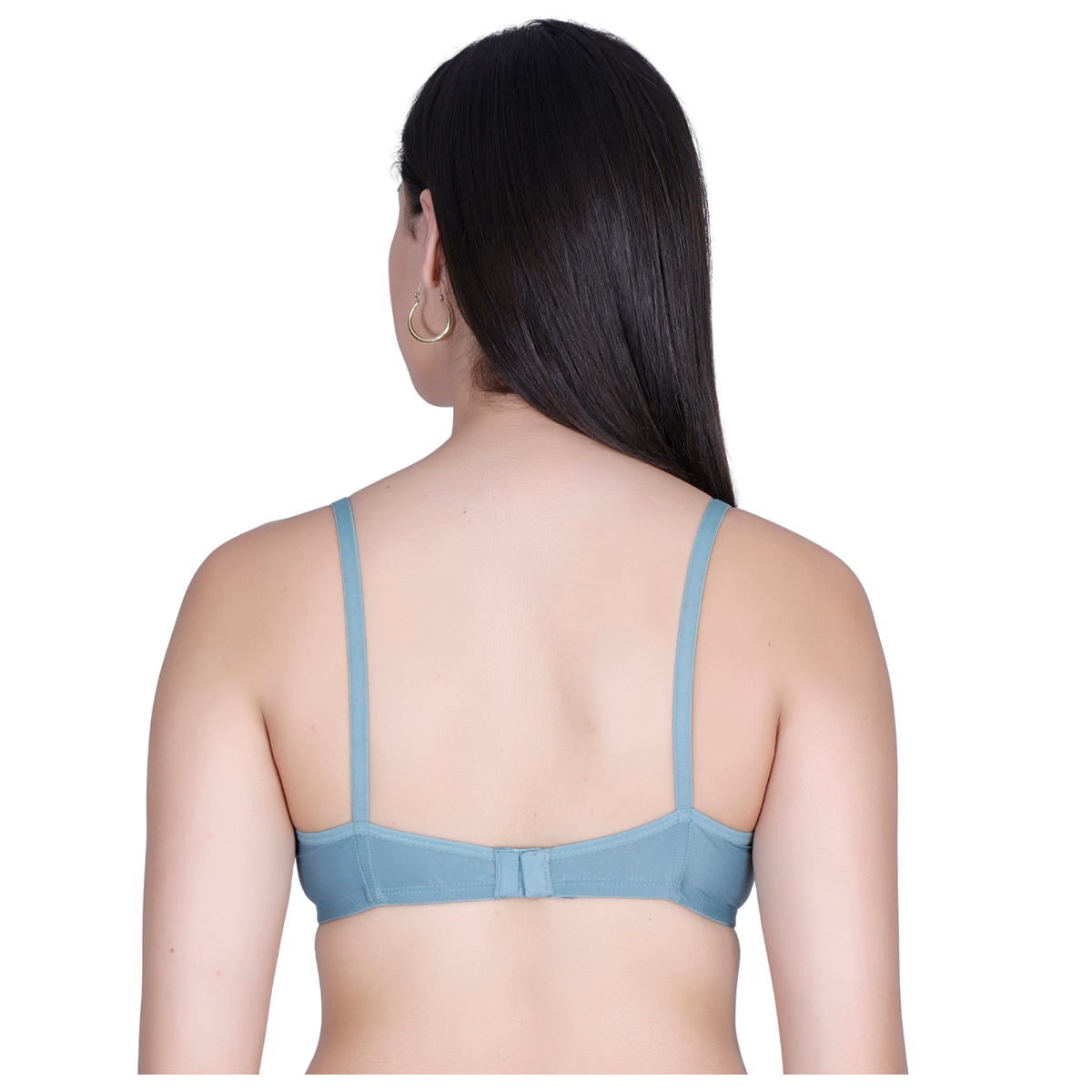 Aimly Women’s Lace Non-Padded Wireless Bra | Full Coverage Comfort Bra with Adjustable Straps | Soft Everyday Supportive Lingerie for Women (Pack 1)