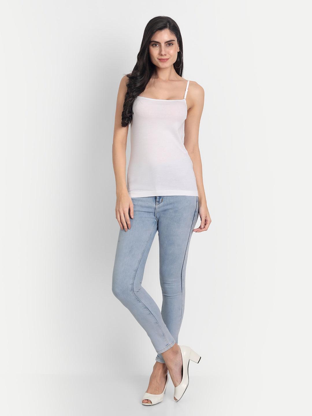 Womens Cotton Spaghetti Strap Camisole Slip at Rs 339/piece, Womens  Spaghetti in Ghaziabad