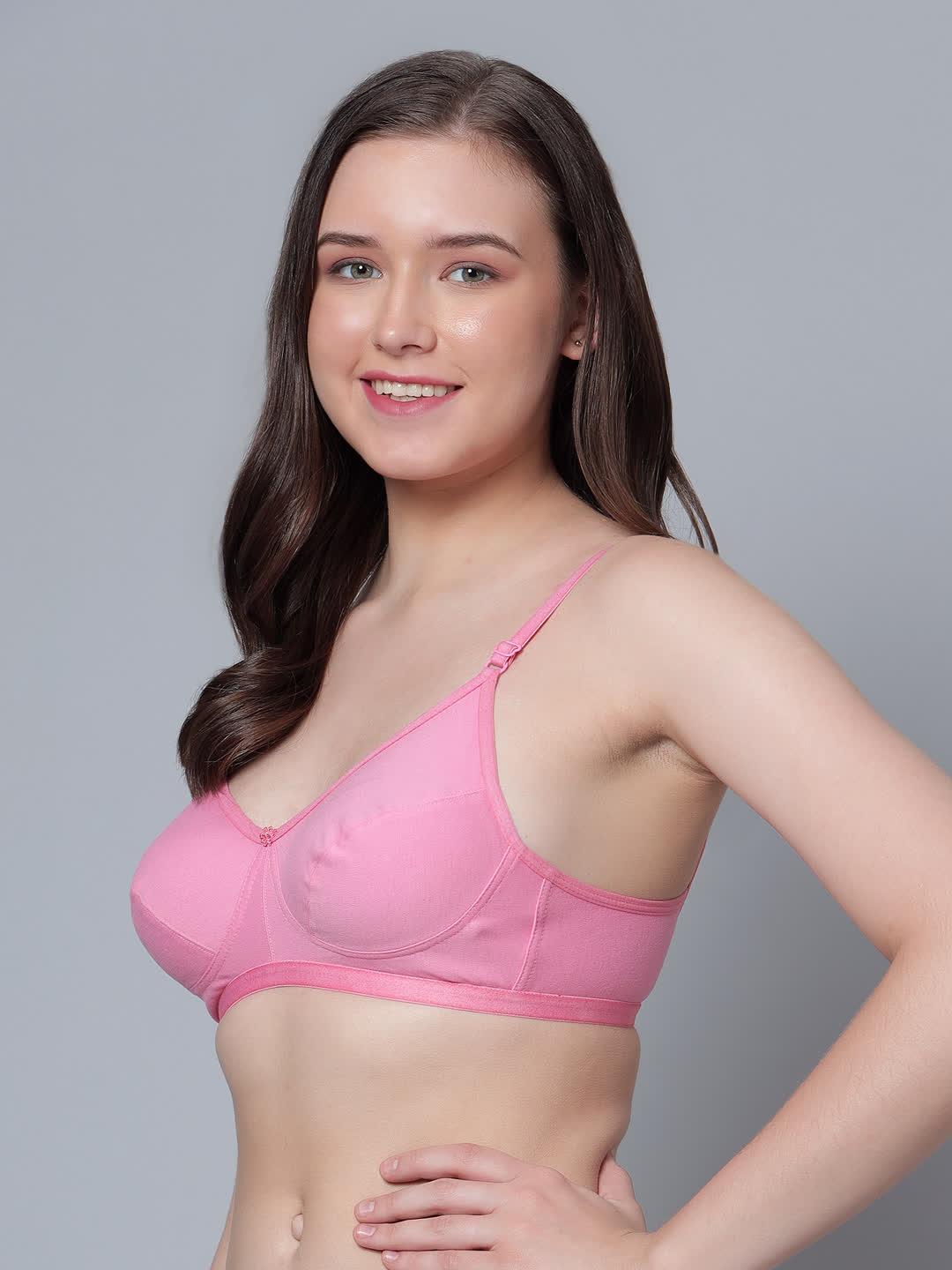 AILIVIN Embroidery Full Coverage Comfortable Bras Wireless
