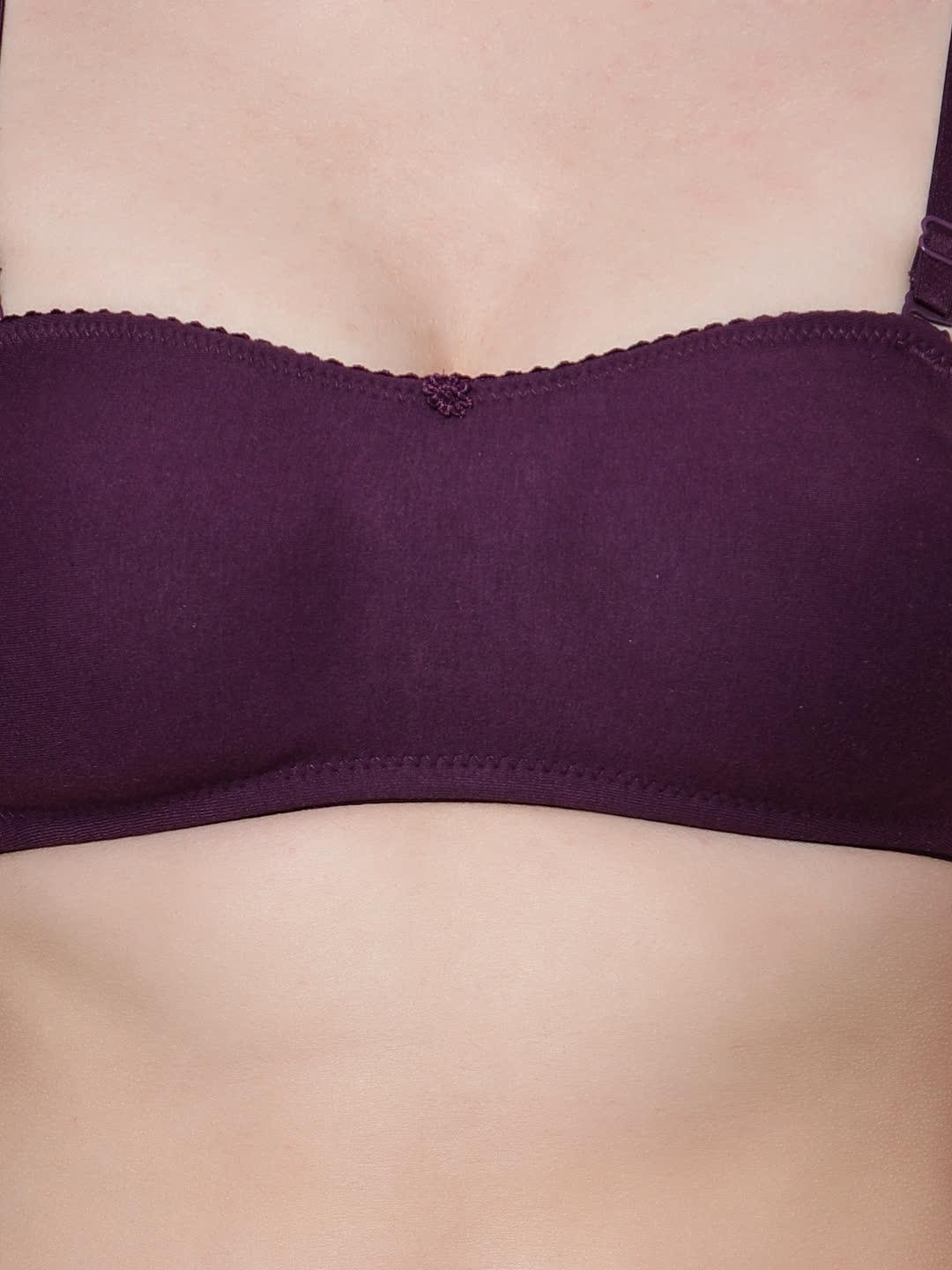 Cotton Plain L8 Womens and Girls Seamless Lightly Padded Non-Wired Bra, For  Daily Wear at Rs 99/piece in Nagpur