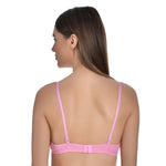 Women's Cotton Padded Seamless Non-Wired Moderate Coverage Regular Bra - Aimly.in