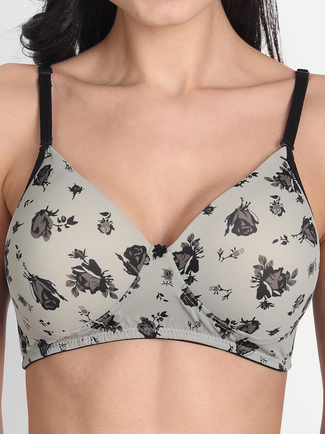 Lining Single Paded Bra With Removable Straps